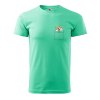 Pánské tričko s potiskem Pejsek v kapse (Barva trička (muži) NOVÉ Apple green, Velikost - všechny NOVÉ 2XL)