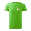 Pánské tričko s potiskem Pejsek v kapse (Barva trička (muži) NOVÉ Apple green, Velikost - všechny NOVÉ 2XL)