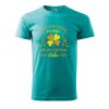 Pánské tričko s potiskem Talisman pro štěstí (Barva trička (muži) NOVÉ Apple green, Velikost - všechny NOVÉ 2XL)