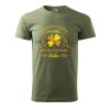 Pánské tričko s potiskem Talisman pro štěstí (Barva trička (muži) NOVÉ Apple green, Velikost - všechny NOVÉ 2XL)