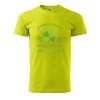 Pánské tričko s potiskem Talisman pro štěstí (Barva trička (muži) NOVÉ Apple green, Velikost - všechny NOVÉ 2XL)
