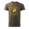 Pánské tričko s potiskem Talisman pro štěstí (Barva trička (muži) NOVÉ Apple green, Velikost - všechny NOVÉ 2XL)