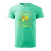 Pánské tričko s potiskem Talisman pro štěstí (Barva trička (muži) NOVÉ Apple green, Velikost - všechny NOVÉ 2XL)