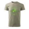 Pánské tričko s potiskem Talisman pro štěstí (Barva trička (muži) NOVÉ Apple green, Velikost - všechny NOVÉ 2XL)