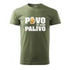 Pánské tričko Pivo je moje palivo (Barva trička (muži) NOVÉ Apple green, Velikost - všechny NOVÉ 2XL)