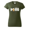 Dámské tričko s potiskem Jezdím na pivo (Barva trička - ženy (NOVÉ) Apple green, Velikost - všechny NOVÉ 2XL)