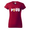 Dámské tričko s potiskem Jezdím na pivo (Barva trička - ženy (NOVÉ) Apple green, Velikost - všechny NOVÉ 2XL)