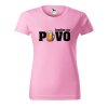 Dámské tričko s potiskem Jezdím na pivo (Barva trička - ženy (NOVÉ) Apple green, Velikost - všechny NOVÉ 2XL)