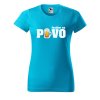 Dámské tričko s potiskem Jezdím na pivo (Barva trička - ženy (NOVÉ) Apple green, Velikost - všechny NOVÉ 2XL)