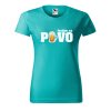 Dámské tričko s potiskem Jezdím na pivo (Barva trička - ženy (NOVÉ) Apple green, Velikost - všechny NOVÉ 2XL)