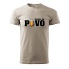 Pánské tričko s potiskem Jezdím na pivo (Barva trička (muži) NOVÉ Apple green, Velikost - všechny NOVÉ 2XL)
