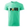 Pánské tričko s potiskem Jezdím na pivo (Barva trička (muži) NOVÉ Apple green, Velikost - všechny NOVÉ 2XL)