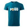 Pánské tričko s potiskem Jezdím na pivo (Barva trička (muži) NOVÉ Apple green, Velikost - všechny NOVÉ 2XL)