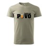 Pánské tričko s potiskem Jezdím na pivo (Barva trička (muži) NOVÉ Apple green, Velikost - všechny NOVÉ 2XL)