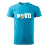 Pánské tričko s potiskem Jezdím na pivo (Barva trička (muži) NOVÉ Apple green, Velikost - všechny NOVÉ 2XL)