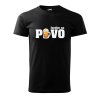 Pánské tričko s potiskem Jezdím na pivo (Barva trička (muži) NOVÉ Apple green, Velikost - všechny NOVÉ 2XL)