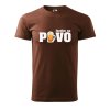 Pánské tričko s potiskem Jezdím na pivo (Barva trička (muži) NOVÉ Apple green, Velikost - všechny NOVÉ 2XL)