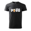 Pánské tričko s potiskem Jezdím na pivo (Barva trička (muži) NOVÉ Apple green, Velikost - všechny NOVÉ 2XL)