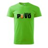 Pánské tričko s potiskem Jezdím na pivo (Barva trička (muži) NOVÉ Apple green, Velikost - všechny NOVÉ 2XL)