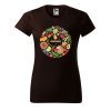 Dámské tričko s potiskem Vegetables (Barva trička - ženy (NOVÉ) Apple green, Velikost - všechny NOVÉ 2XL)