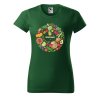 Dámské tričko s potiskem Vegetables (Barva trička - ženy (NOVÉ) Apple green, Velikost - všechny NOVÉ 2XL)