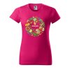 Dámské tričko s potiskem Vegetables (Barva trička - ženy (NOVÉ) Apple green, Velikost - všechny NOVÉ 2XL)