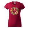 Dámské tričko s potiskem Vegetables (Barva trička - ženy (NOVÉ) Apple green, Velikost - všechny NOVÉ 2XL)