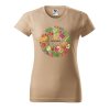 Dámské tričko s potiskem Vegetables (Barva trička - ženy (NOVÉ) Apple green, Velikost - všechny NOVÉ 2XL)