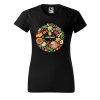Dámské tričko s potiskem Vegetables (Barva trička - ženy (NOVÉ) Apple green, Velikost - všechny NOVÉ 2XL)