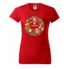 Dámské tričko s potiskem Vegetables (Barva trička - ženy (NOVÉ) Apple green, Velikost - všechny NOVÉ 2XL)