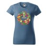 Dámské tričko s potiskem Vegetables (Barva trička - ženy (NOVÉ) Apple green, Velikost - všechny NOVÉ 2XL)