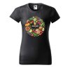 Dámské tričko s potiskem Vegetables (Barva trička - ženy (NOVÉ) Apple green, Velikost - všechny NOVÉ 2XL)