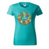 Dámské tričko s potiskem Vegetables (Barva trička - ženy (NOVÉ) Apple green, Velikost - všechny NOVÉ 2XL)