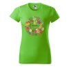 Dámské tričko s potiskem Vegetables (Barva trička - ženy (NOVÉ) Apple green, Velikost - všechny NOVÉ 2XL)