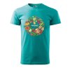 Pánské tričko s potiskem Vegetables (Barva trička (muži) NOVÉ Apple green, Velikost - všechny NOVÉ 2XL)