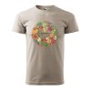 Pánské tričko s potiskem Vegetables (Barva trička (muži) NOVÉ Apple green, Velikost - všechny NOVÉ 2XL)