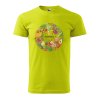 Pánské tričko s potiskem Vegetables (Barva trička (muži) NOVÉ Apple green, Velikost - všechny NOVÉ 2XL)