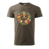 Pánské tričko s potiskem Vegetables (Barva trička (muži) NOVÉ Apple green, Velikost - všechny NOVÉ 2XL)