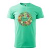 Pánské tričko s potiskem Vegetables (Barva trička (muži) NOVÉ Apple green, Velikost - všechny NOVÉ 2XL)