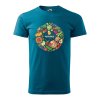 Pánské tričko s potiskem Vegetables (Barva trička (muži) NOVÉ Apple green, Velikost - všechny NOVÉ 2XL)