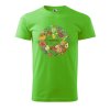 Pánské tričko s potiskem Vegetables (Barva trička (muži) NOVÉ Apple green, Velikost - všechny NOVÉ 2XL)
