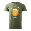Pánské tričko s potiskem Pivní znalec (Barva trička (muži) NOVÉ Apple green, Velikost - všechny NOVÉ 2XL)