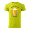 Pánské tričko s potiskem Pivní znalec (Barva trička (muži) NOVÉ Apple green, Velikost - všechny NOVÉ 2XL)
