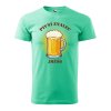 Pánské tričko s potiskem Pivní znalec (Barva trička (muži) NOVÉ Apple green, Velikost - všechny NOVÉ 2XL)