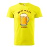 Pánské tričko s potiskem Pivní znalec (Barva trička (muži) NOVÉ Apple green, Velikost - všechny NOVÉ 2XL)