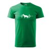 Pánské tričko Tep srdce německý ovčák (Barva trička (muži) NOVÉ Apple green, Velikost - všechny NOVÉ 2XL)