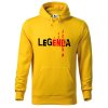 Pánská mikina s potiskem Jedna legenda (Barva mikiny malfini pánské Bílá, Velikost - muž NOVÉ 2XL)