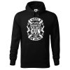 Pánská mikina s potiskem I have a gun (Barva mikiny malfini pánské Bílá, Velikost - muž NOVÉ 2XL)