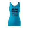 Dámské tílko s potiskem Narození královny (Velikost 2XL, Ženy vodácká tílka Apple green)