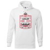 Pánská mikina s potiskem Keep calm dad (Barva mikiny malfini pánské Bílá, Velikost - muž NOVÉ 2XL)